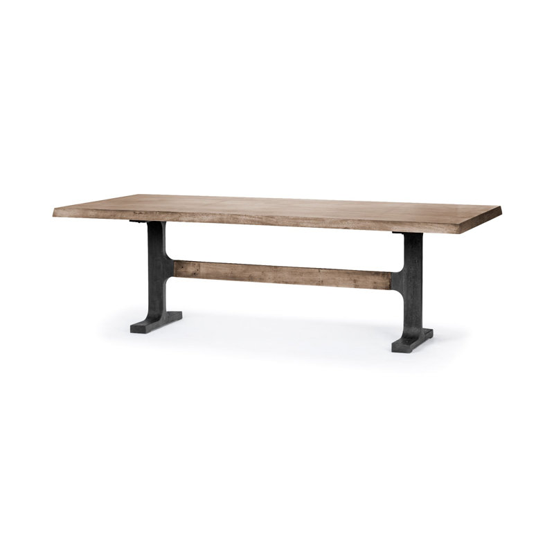 Table de salle à manger Janae, Brun