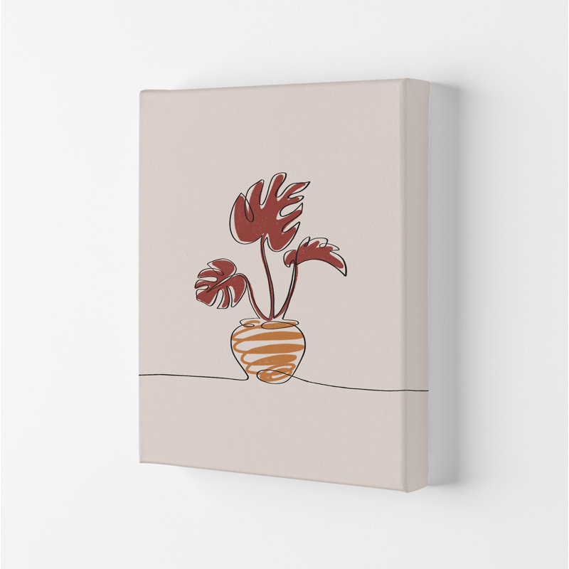 Monstera - Print, No Framed, 84cm H x 60cm W x 1cm D
