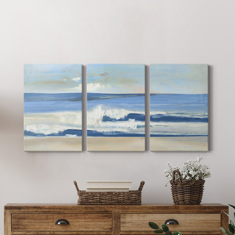 Latitude - Ensemble de 3 reproductions de cadres photo, H 18 po x l 36 po x P 1 po