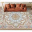 Hand-Knotted High-Quality Ivory and Beige Area Rug