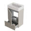 Meuble-lavabo autoportant pour salle de bain moderne Gada-115672404