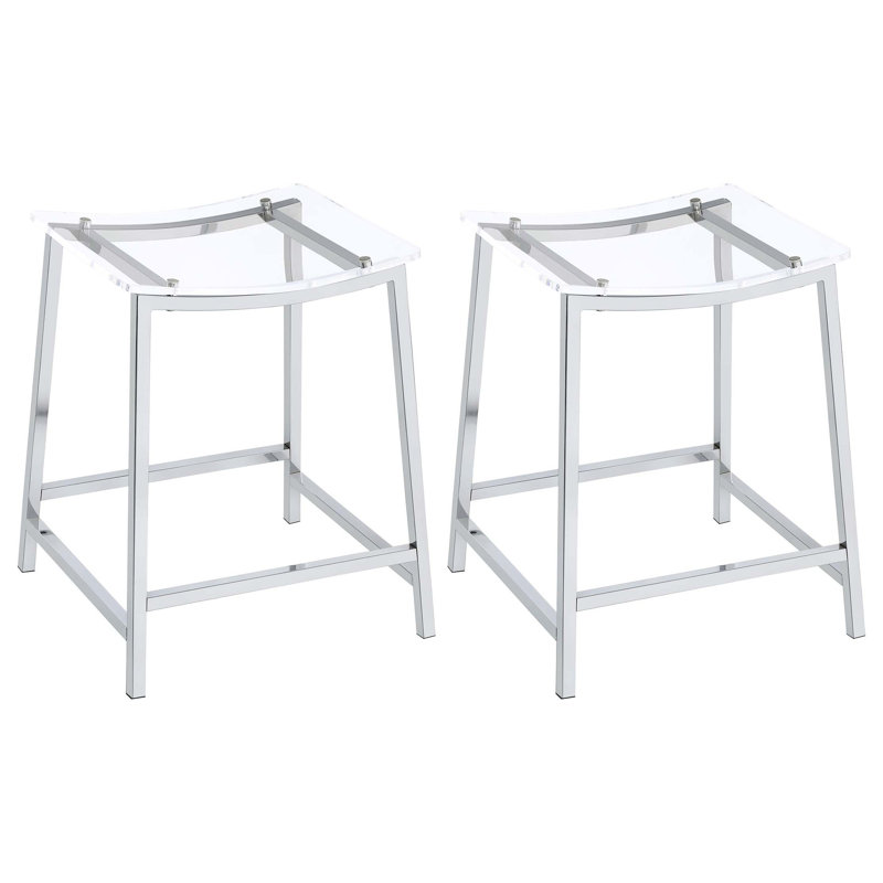 Tabouret de comptoir Staten (ensemble de 2), Tabouret de comptoir (siège d’une hauteur de 24