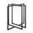 Wadley Glass Top Metal Base Dining Table-357195872-357195873