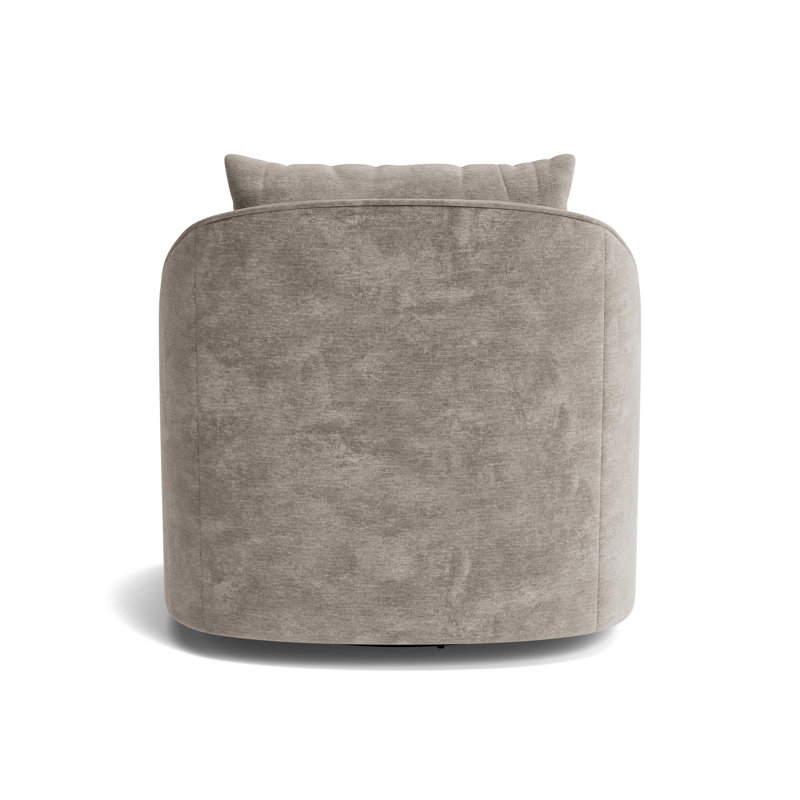 Laurel Swivel Chair, Vintage Chenille - Mink