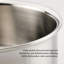 Probond® Luxe 3.5-quart Professional Clad Stainless Steel Sauté Pan With Lid