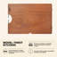 Luxdecor Solid Wood Cutting Board