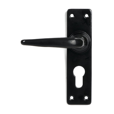Smooth Keyed Door Handle