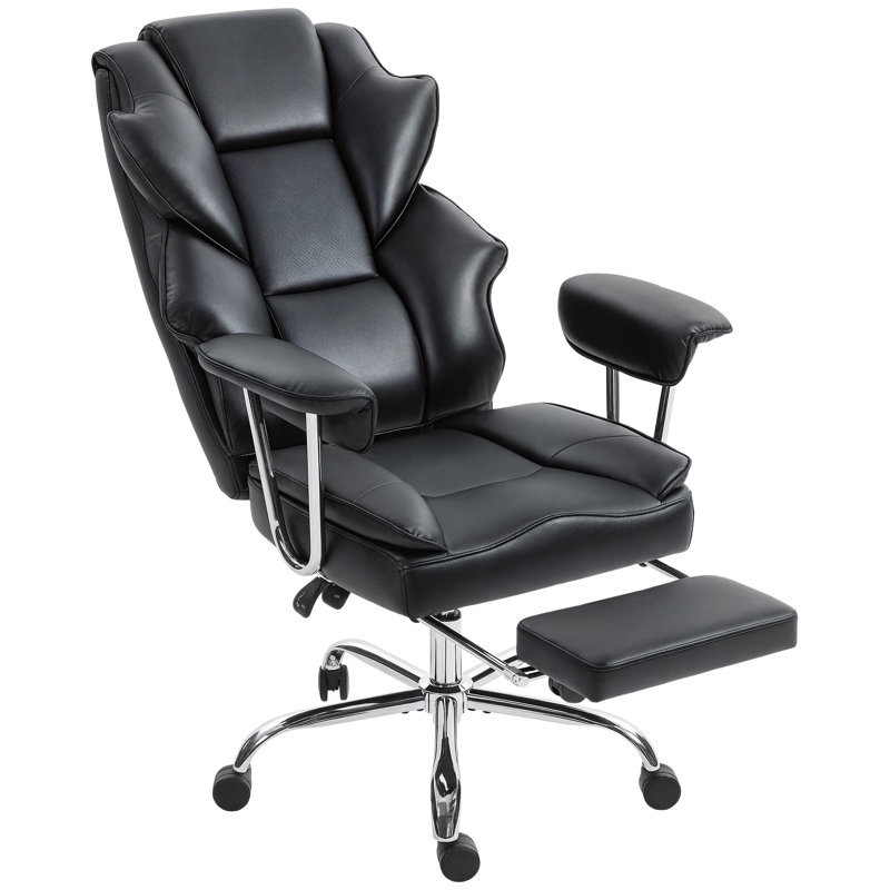 Chaise de bureau, grande et grande chaise de bureau avec mousse en forme de 400 lb