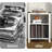 Record Player Stand Table, Record Shelf with Outlet Hole,with 3 Divider Open Shelf Holder Up to 160 Albums.-1262972649