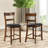 Grondin Upholstered Counter Stool with Solid Wood Frame-192261214