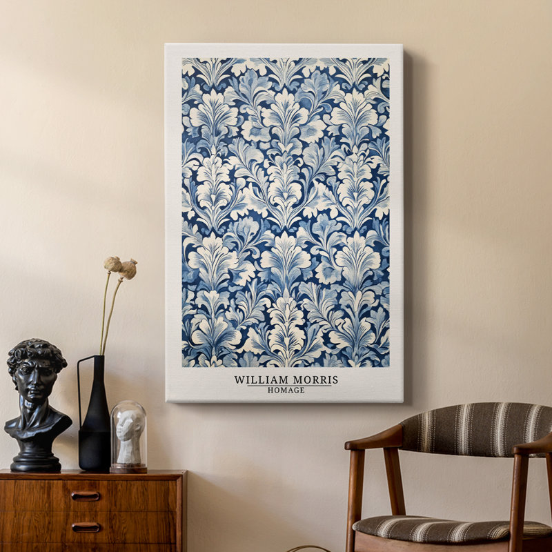Série Wm Morris DCLXIX - Cavas de galerie sur mesure, H 48 po x l 32 po