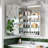 Recessed or Surface Mount Frameless Medicine Cabinet With Mirror and Adjustable Shelves-58846981-49971216
