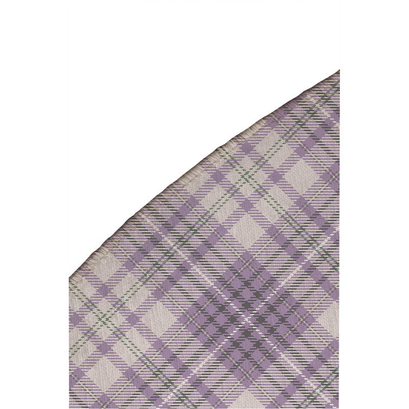 Tapis extérieur antidérapant Chinny, Rond 5 pi