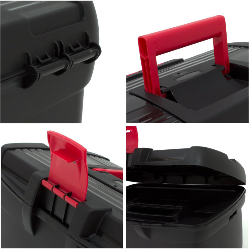 Keter Curver Set Of 2 Tool Boxes- 195477
