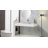 Modern Single Hole Faucet for Vessel Sink - Brushed Gold Waterfall Bathroom Tap-87600145