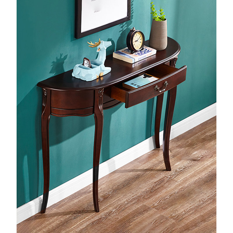 Table de couloir Minimalist, H 33,46 po x l 47,24 po x P 11,81 po, Tanné
