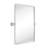 Woodvale Metal Framed Beveled Pivoting Wall Mirror-381077252-302987947