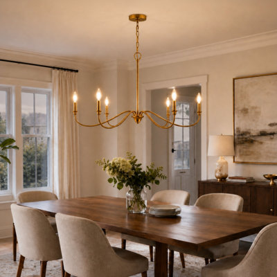 Steel Chandelier