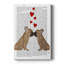 French Kiss and Hearts - Gallery Cavas-278030839