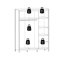Cynsere 3 Door Manufactured Wood Wardrobe-1745773775