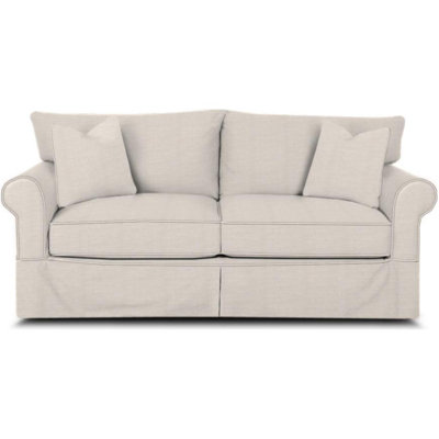 Amari 84"" Rolled Arm Slipcovered Sofa with Reversible Cushions -  Wayfair Custom Upholstery™, FC5294E2CFF74997B433FA88460E2315