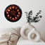 Sculpture horloge de chat