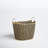Seagrass Handmade Decorative and Functional Storage Basket with Handles