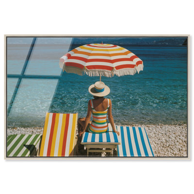 Waterfront Hue Acrylic Painting Print
