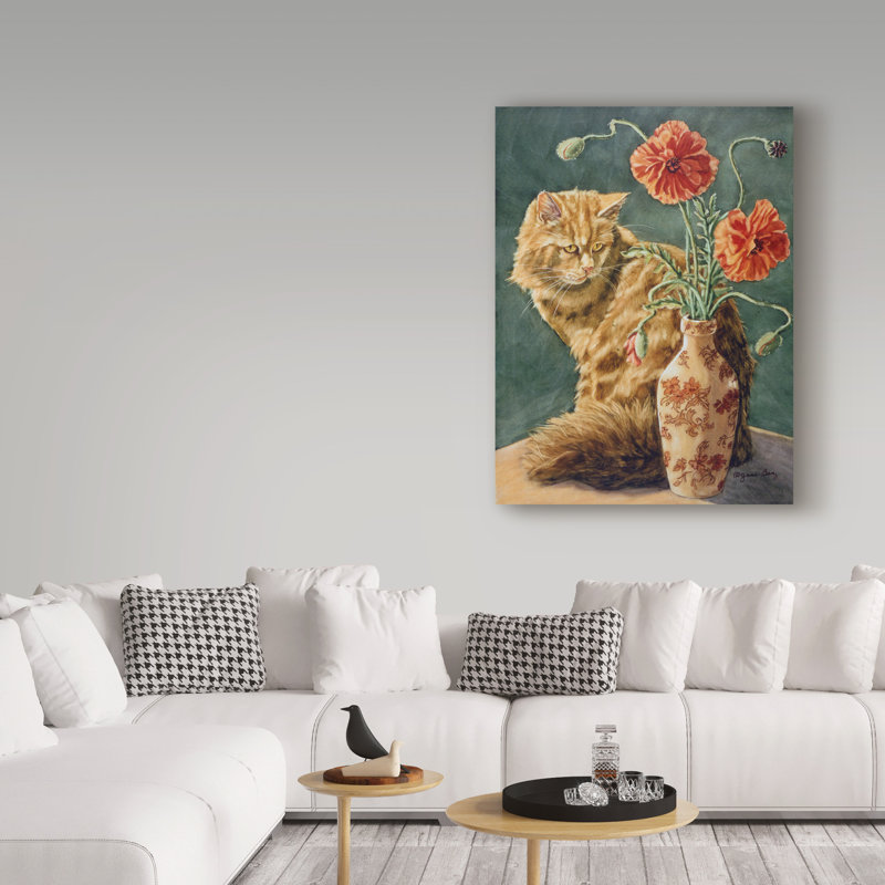 Gilstrap «China Doll», reproduction de peinture acrylique sur toile tendue, H 19 po x l 14 po x P 2 po