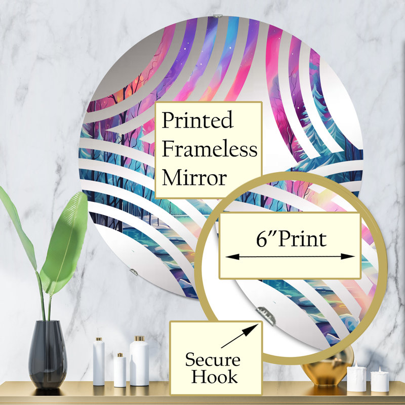 Aarti Circle Mirror, 31.4" x 31.4"