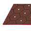 Tapis brun tissé à la machine-2057839475