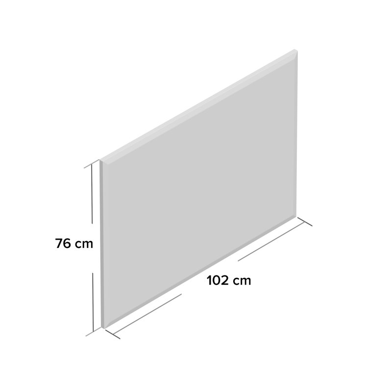 Anderton Composite Rectangle Mirror, 76cm H x 102cm W
