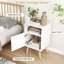 Rattan Nightstand Bedroom Bedside Table PE Rattan Decorated Door-842668513