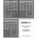 ShelfTrack 60" W - 96" W Closet System Starter Kit