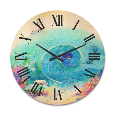 Solid Wood Wall Clock