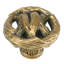 ARTS & CRAFT OAK PARK KNOB IN VINTAGE BRONZE PLATE-1023449402