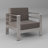 Caggiano Patio Aluminum Chair with Cushions-100694684-103707827