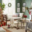 Rowen Solid Wood Upholstered Bench With Cushions And Arms