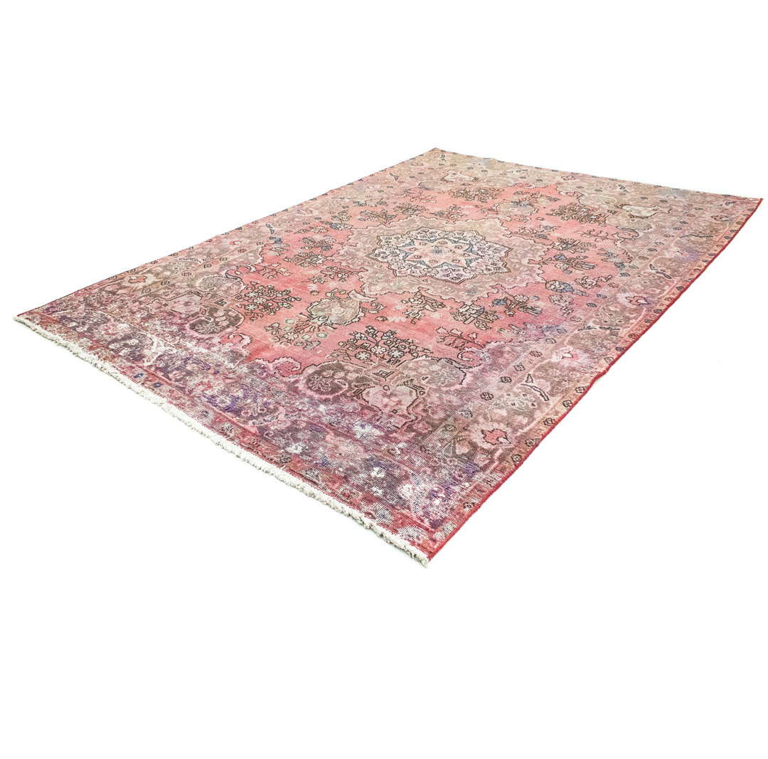 Hand Knotted Wool Red Indoor/Outdoor Rug