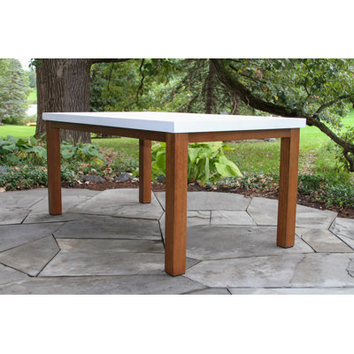 Table d'extérieur Fleur L 38 x l 68