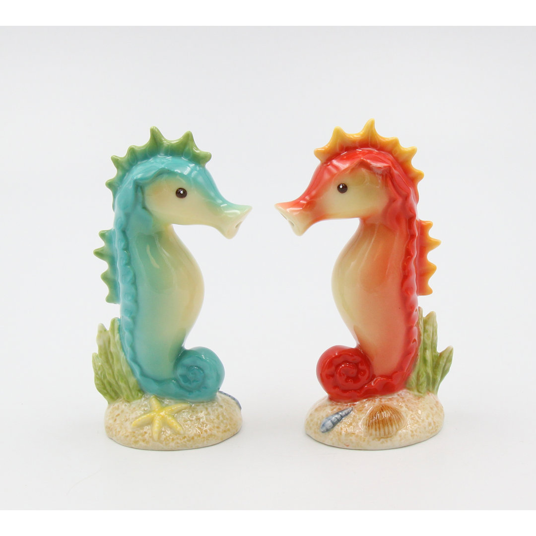 Cosmos Gifts Seahorse Salt and Pepper Shaker Set Cosmos Gifts