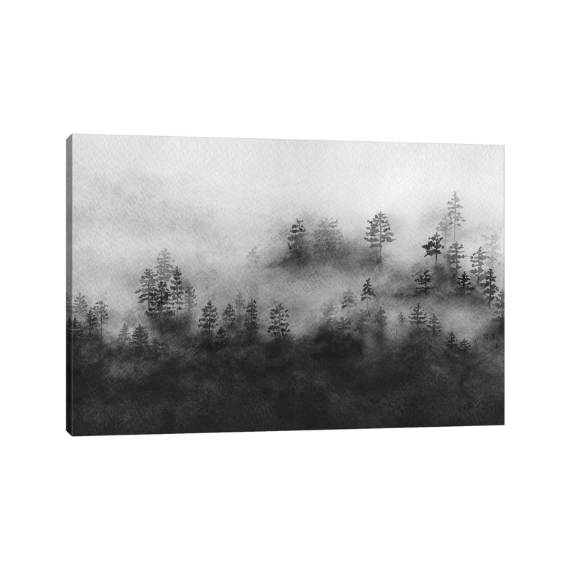 Rising Mist by Melissa Selmin - Print on Canvas, Wrapped Canvas, 20.32 cm H x 30.48 cm W