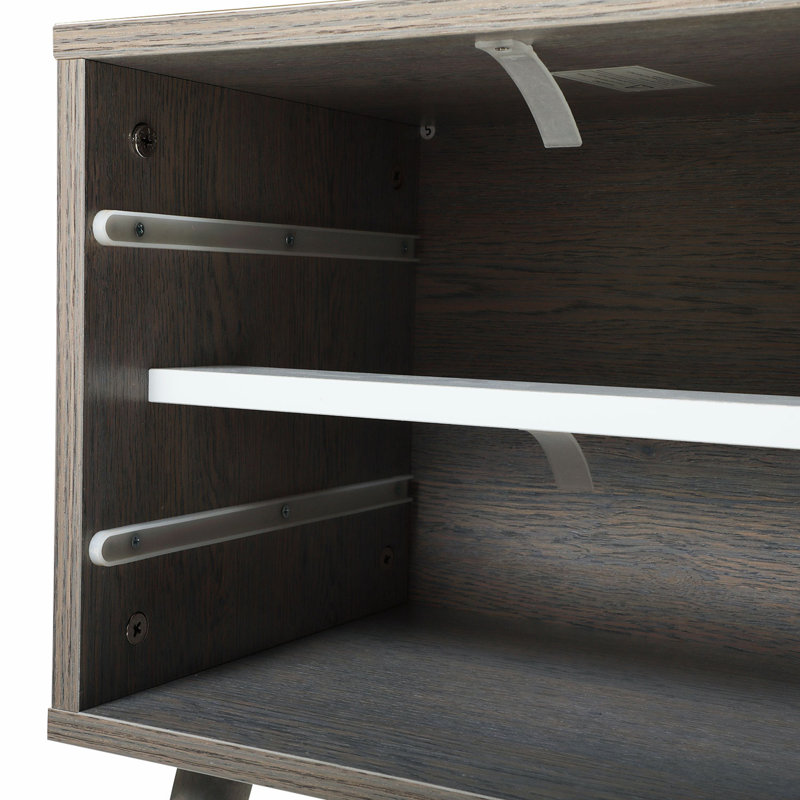 Bedside Table with Two Drawer(Set of 2)