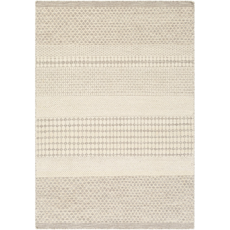 Lenora Wool Moroccan Indoor Rug, Rectangle 3'6" x 5'6"