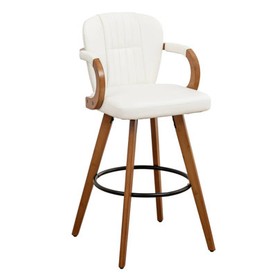 Swivel Upholstered Counter Stool