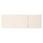 Water - Coussin de salon pliant pour l'extérieur en crème - l 25,15 po x P 74,57 po H 2,02 po, aucun assemblage requis pour un siège portable