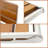 Wall-Mounted Foldable Wood Shower Bench Seat