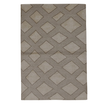 Tapis rectangulaire noué à la main