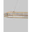 1 - Light Gold LED Crystal Pendant