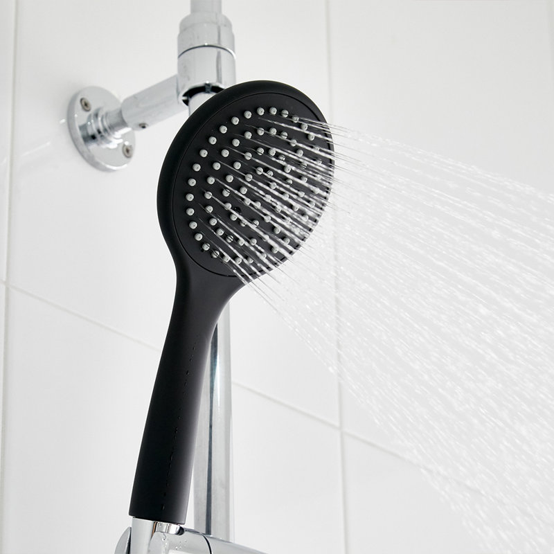 Full/Standard Handheld Shower Head 2.5 GPM GPM, Gray